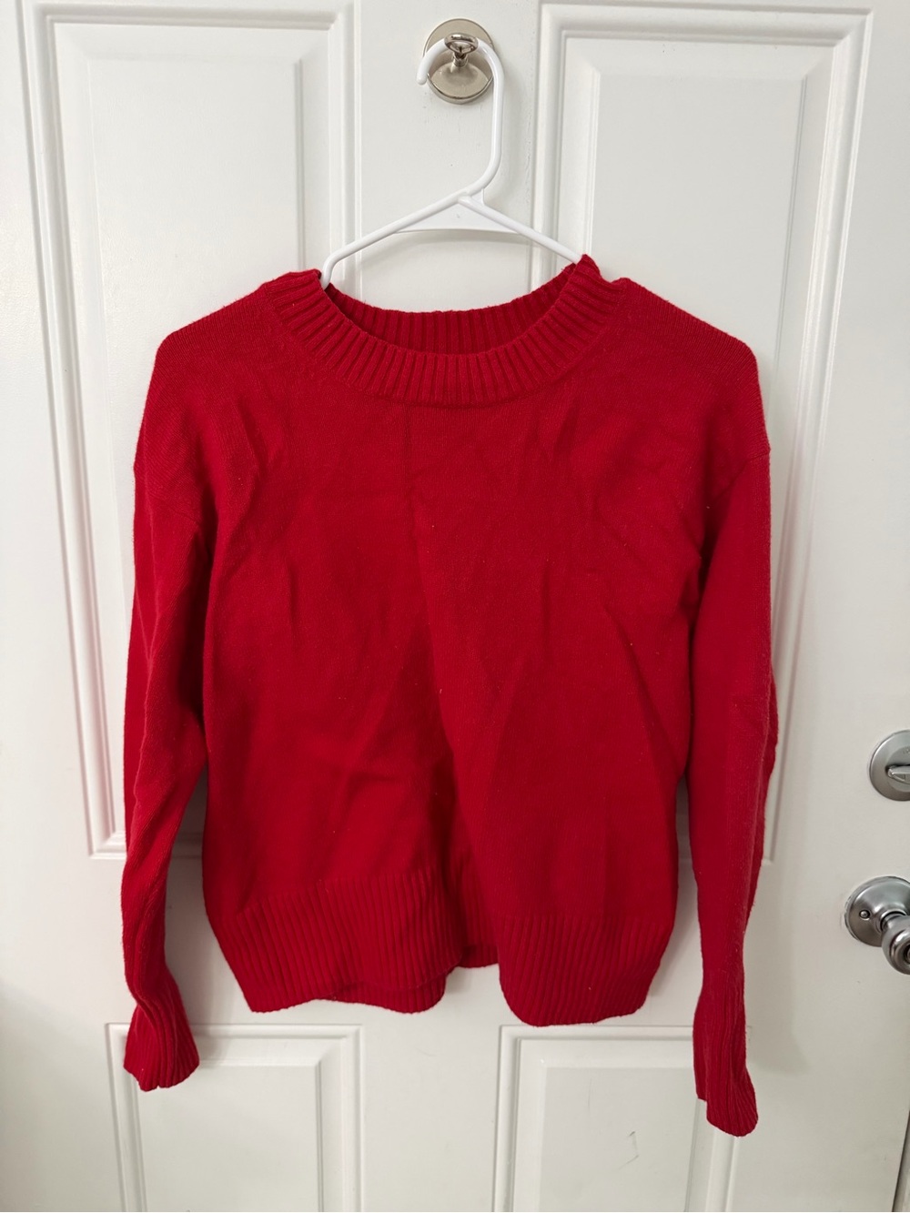 Banana Republic Red Crewneck Sweater